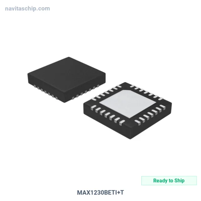 MAX1230BETI+T
