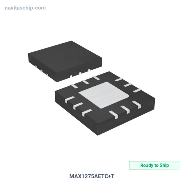 MAX1275AETC+T