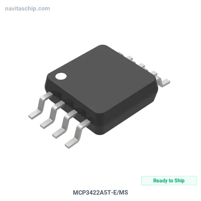 MCP3422A5T-E/MS