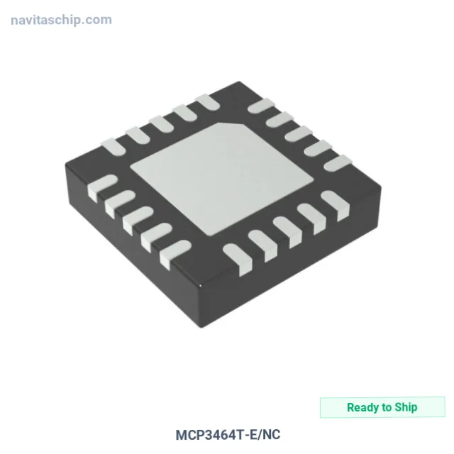 MCP3464T-E/NC