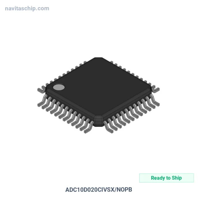 ADC10D020CIVSX/NOPB