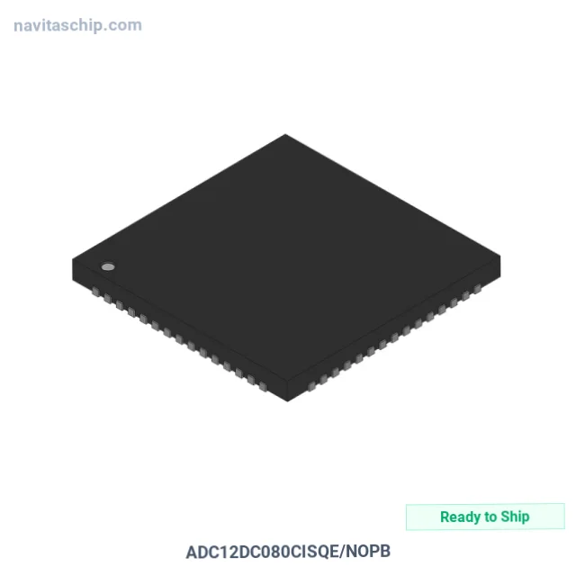 ADC12DC080CISQE/NOPB