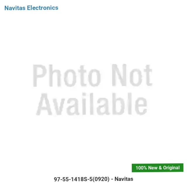 Amphenol Industrial Operations 97-55-1418S-5(0920)