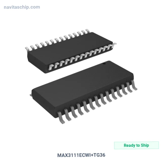 MAX3111ECWI+TG36