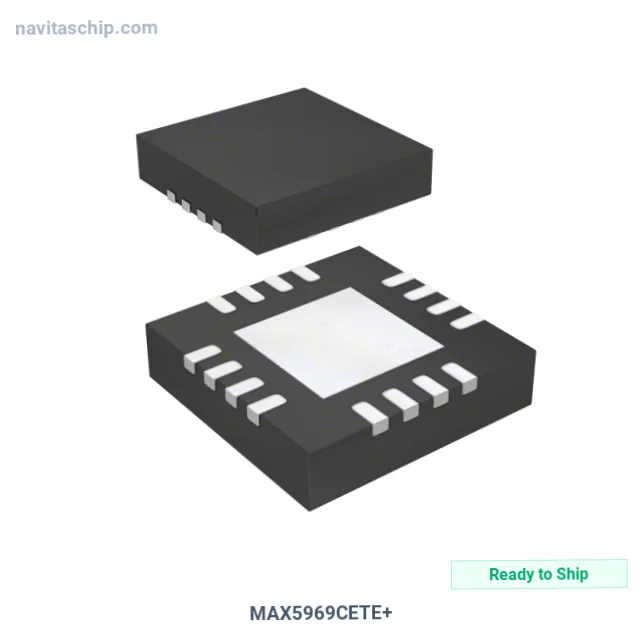 MAX5969CETE+