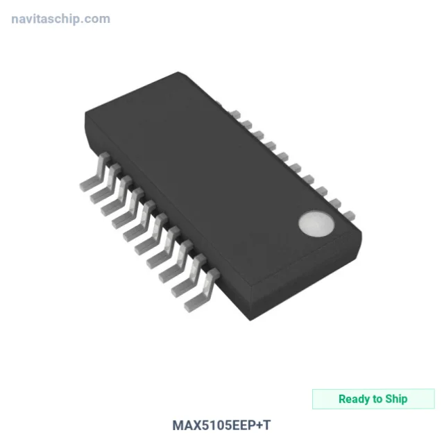 MAX5105EEP+T