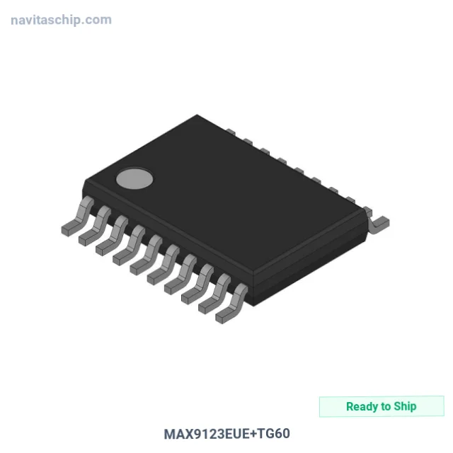 MAX9123EUE+TG60