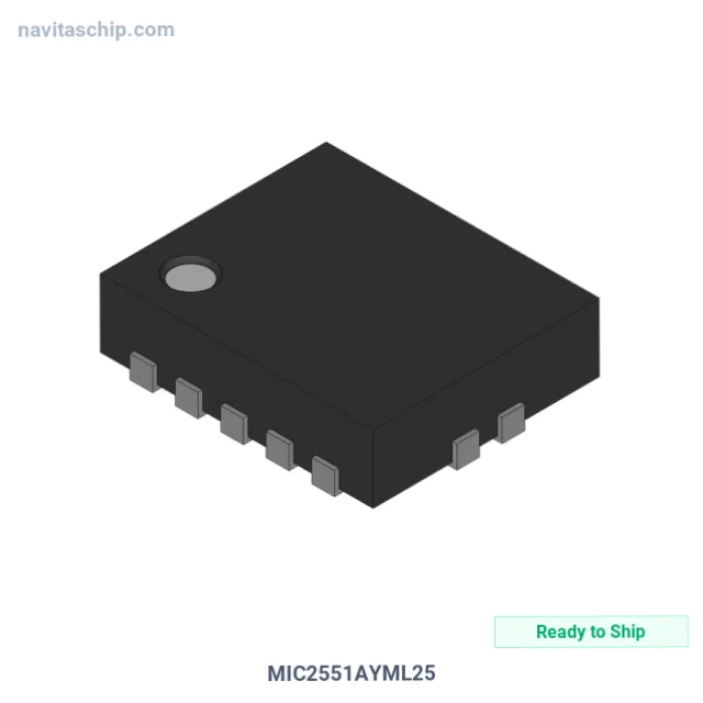 MIC2551AYML25