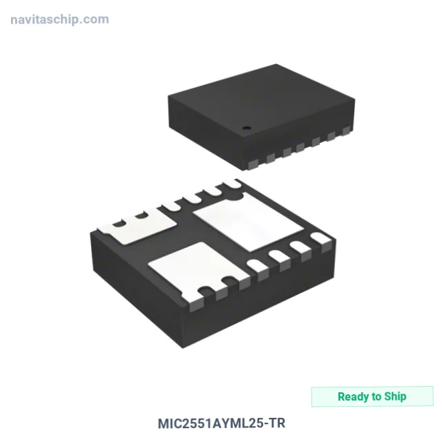 MIC2551AYML25-TR