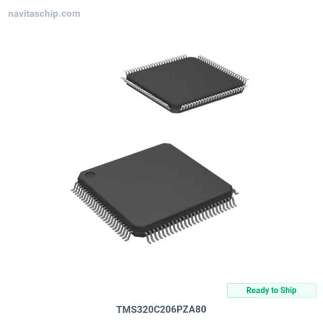 TMS320C206PZA80