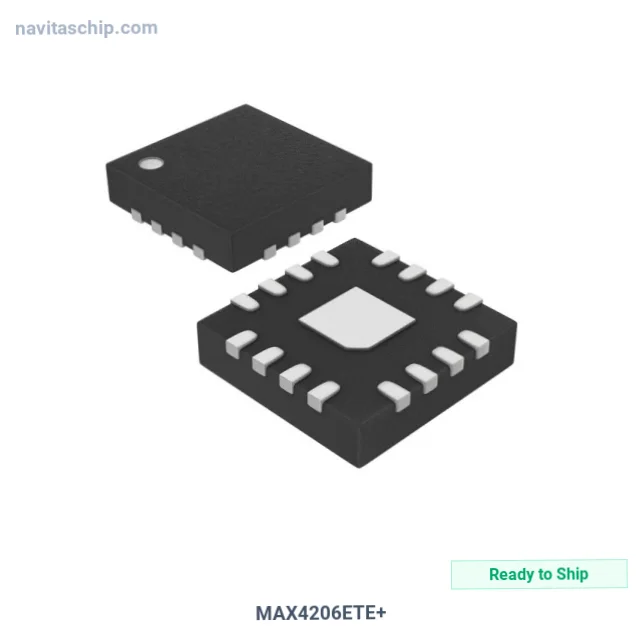 MAX4206ETE+
