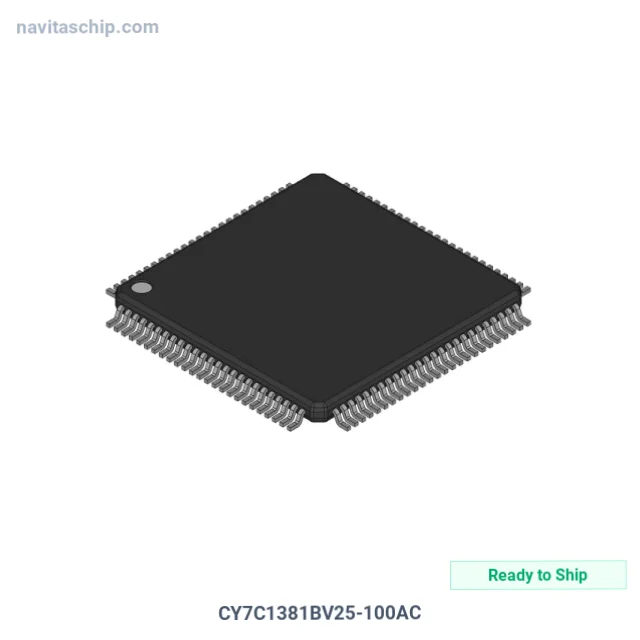 CY7C1381BV25-100AC