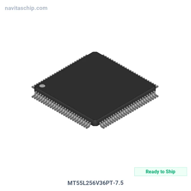 MT55L256V36PT-7.5