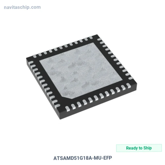 ATSAMD51G18A-MU-EFP