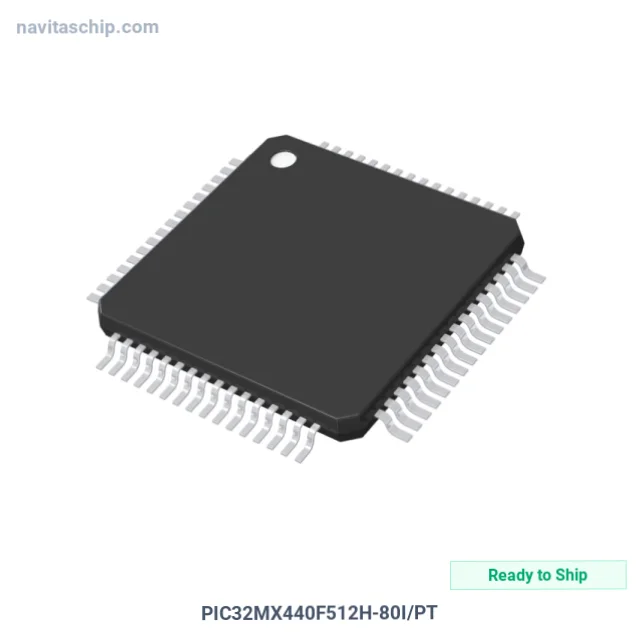 PIC32MX440F512H-80I/PT