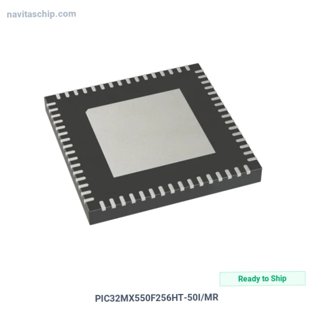 PIC32MX550F256HT-50I/MR