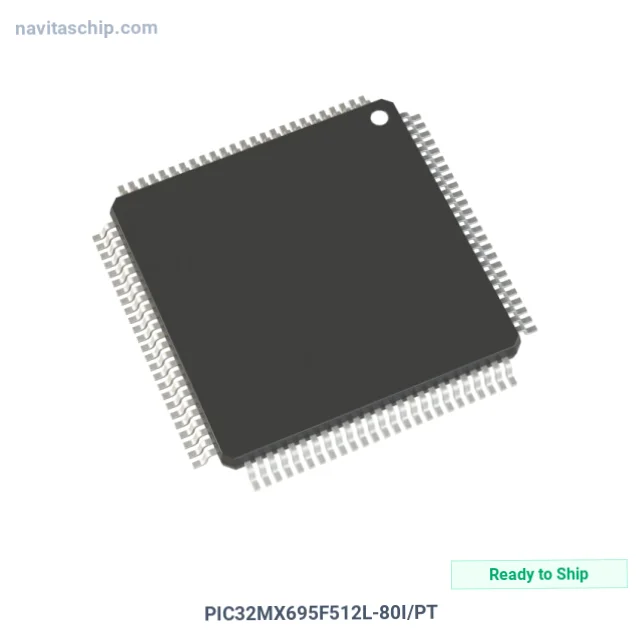 PIC32MX695F512L-80I/PT