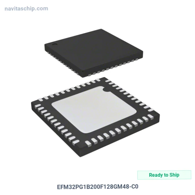 EFM32PG1B200F128GM48-C0
