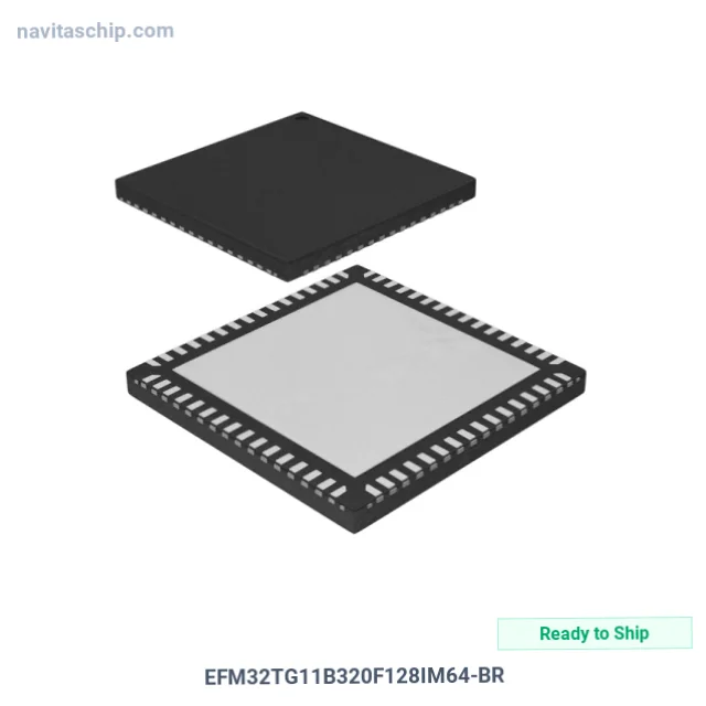 EFM32TG11B320F128IM64-BR