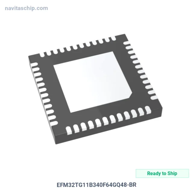 EFM32TG11B340F64GQ48-BR