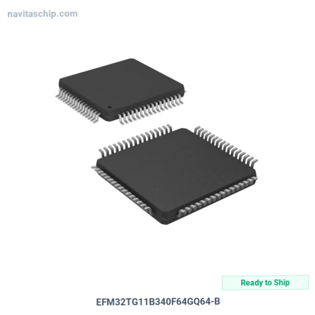 EFM32TG11B340F64GQ64-B