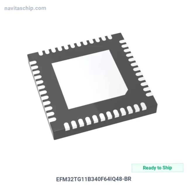 EFM32TG11B340F64IQ48-BR