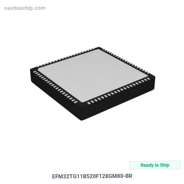 EFM32TG11B520F128GM80-BR