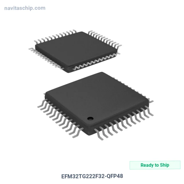 EFM32TG222F32-QFP48
