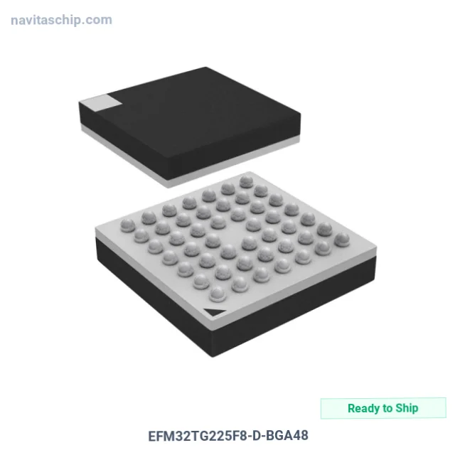 EFM32TG225F8-D-BGA48