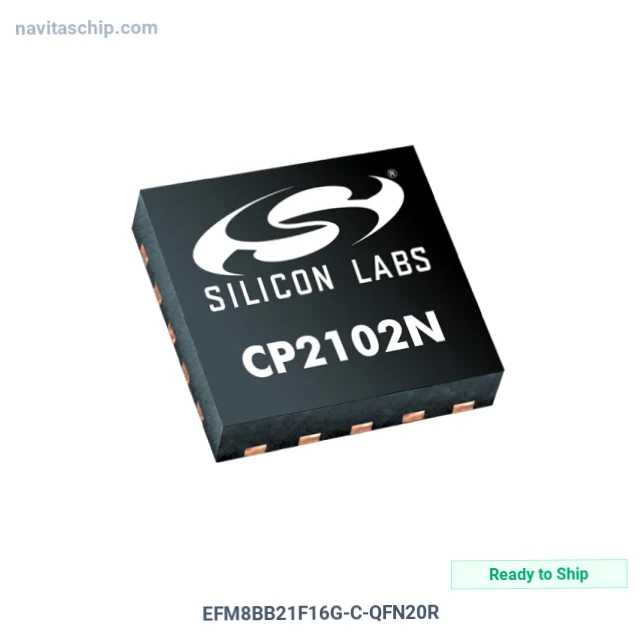 EFM8BB21F16G-C-QFN20R