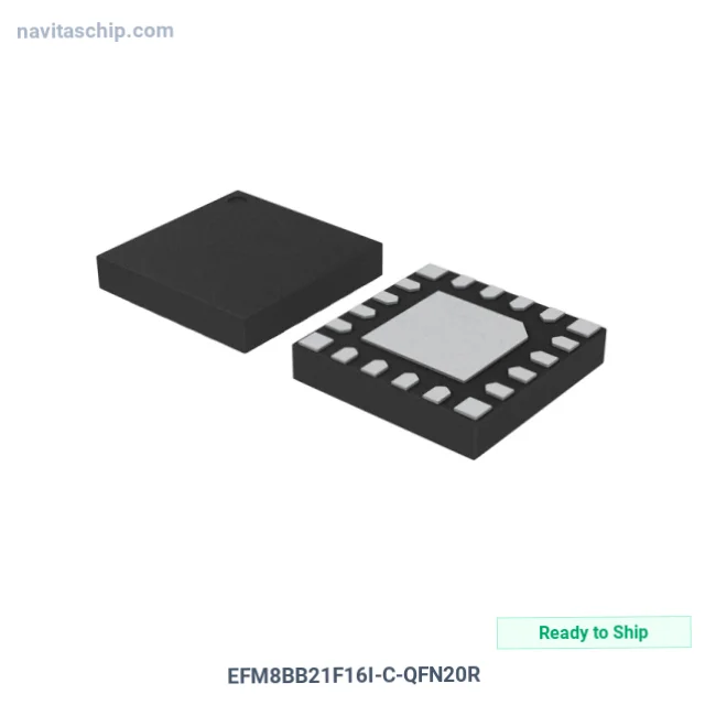 EFM8BB21F16I-C-QFN20R