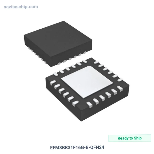 EFM8BB31F16G-B-QFN24