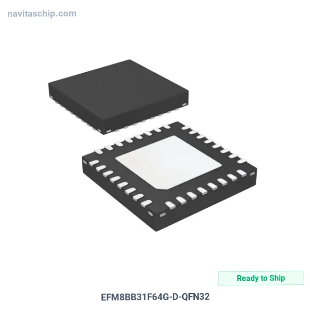 EFM8BB31F64G-D-QFN32