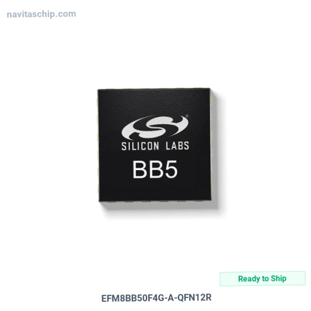 EFM8BB50F4G-A-QFN12R