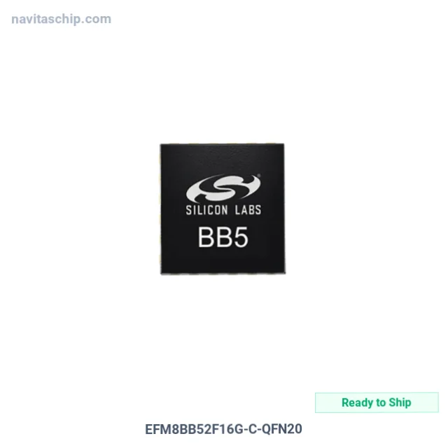 EFM8BB52F16G-C-QFN20