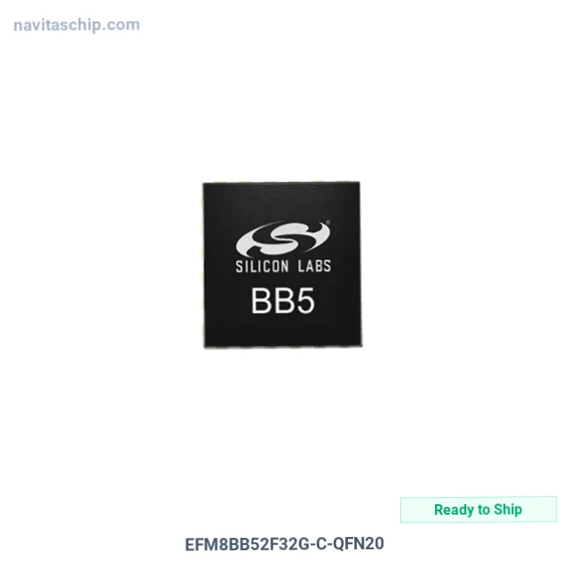 EFM8BB52F32G-C-QFN20