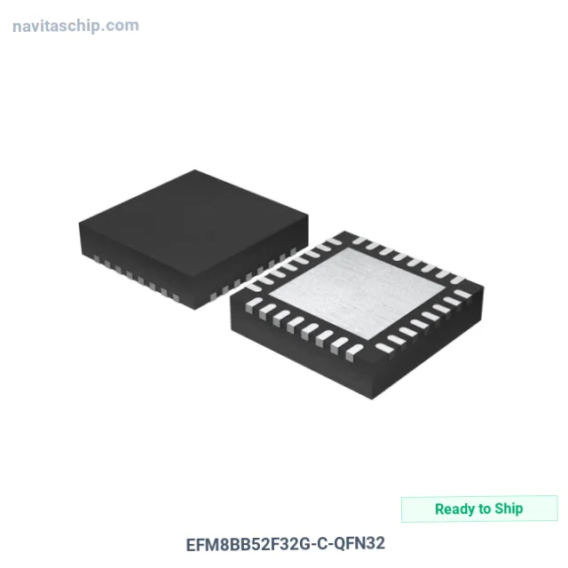 EFM8BB52F32G-C-QFN32