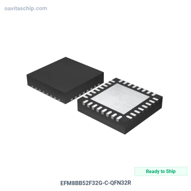 EFM8BB52F32G-C-QFN32R