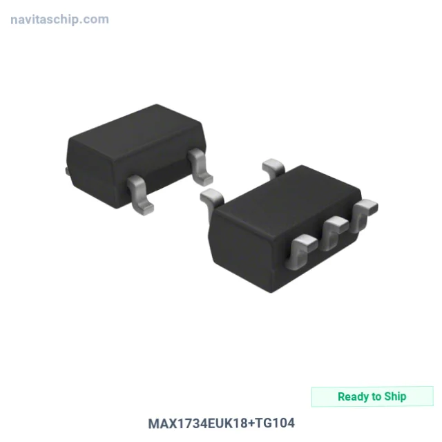 MAX1734EUK18+TG104