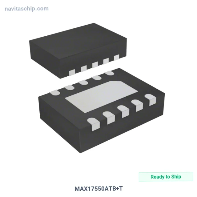 MAX17550ATB+T