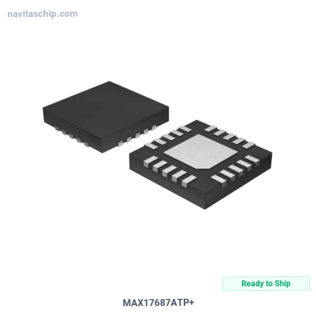 MAX17687ATP+