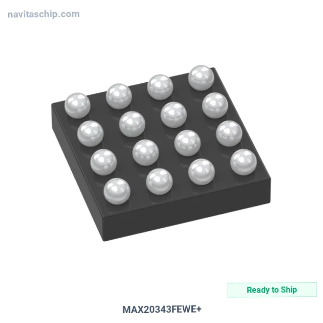 MAX20343FEWE+