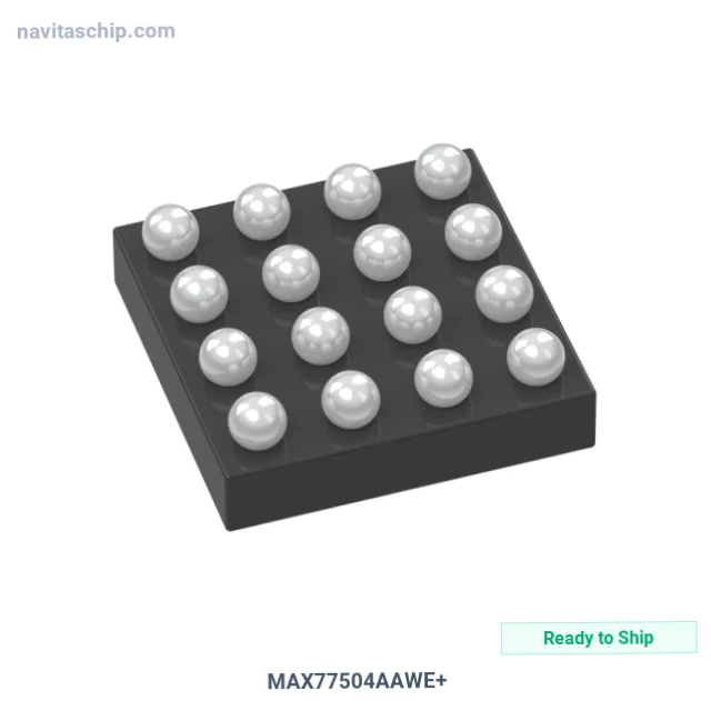 MAX77504AAWE+